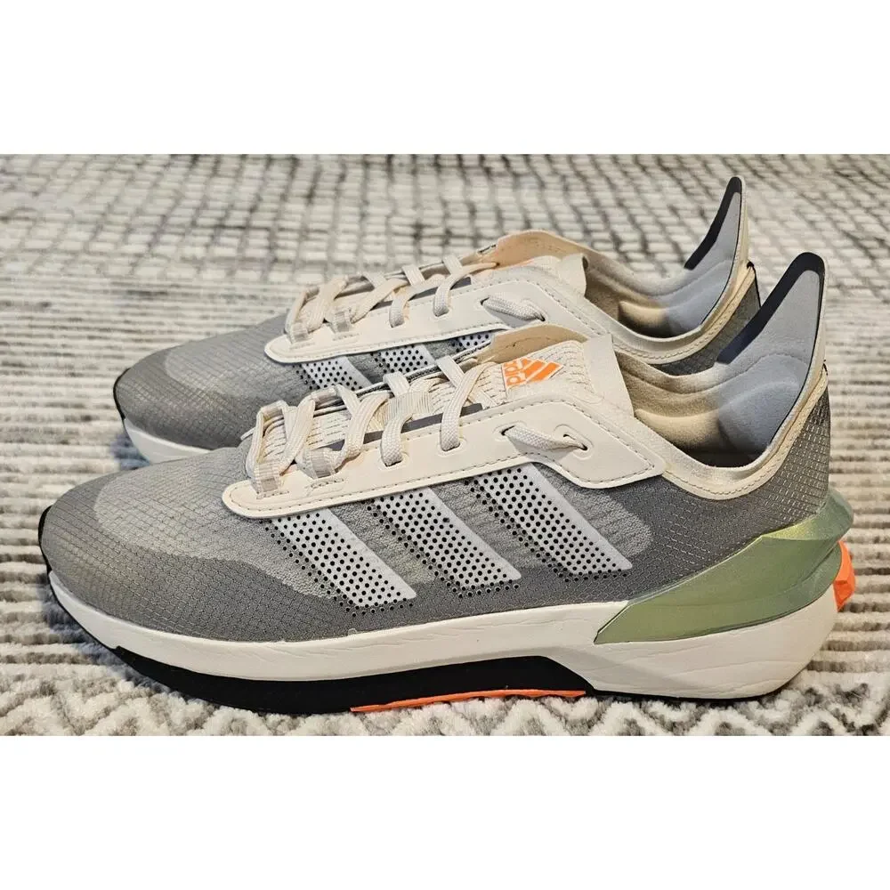 Adidas Avryn Boost Chalk White Black Men's Size 8 Running Shoes HP5973